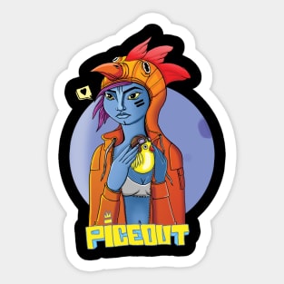 Piceout Sticker